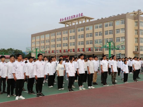 陜西旅游烹飪職業學院開展火災消防應急疏散演練活動